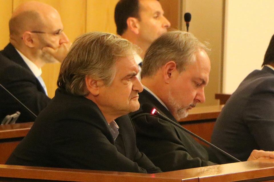 El ex concejal García de Coca, durante el juicio en el que ha sido condenado. Foto: Gaspar Francés