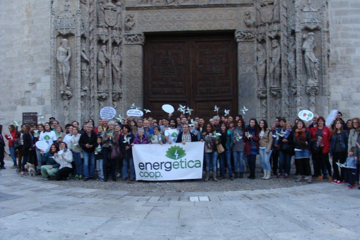 Acto organizado por la Cooperativa EnergÉtica. Foto: L. Fraile