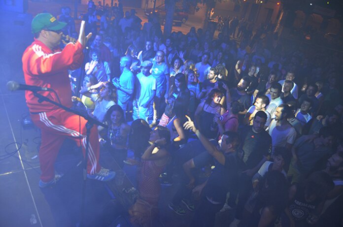 Monoxido en su actuación del año pasado en el Summer End. FOTO: Gaspar Francés