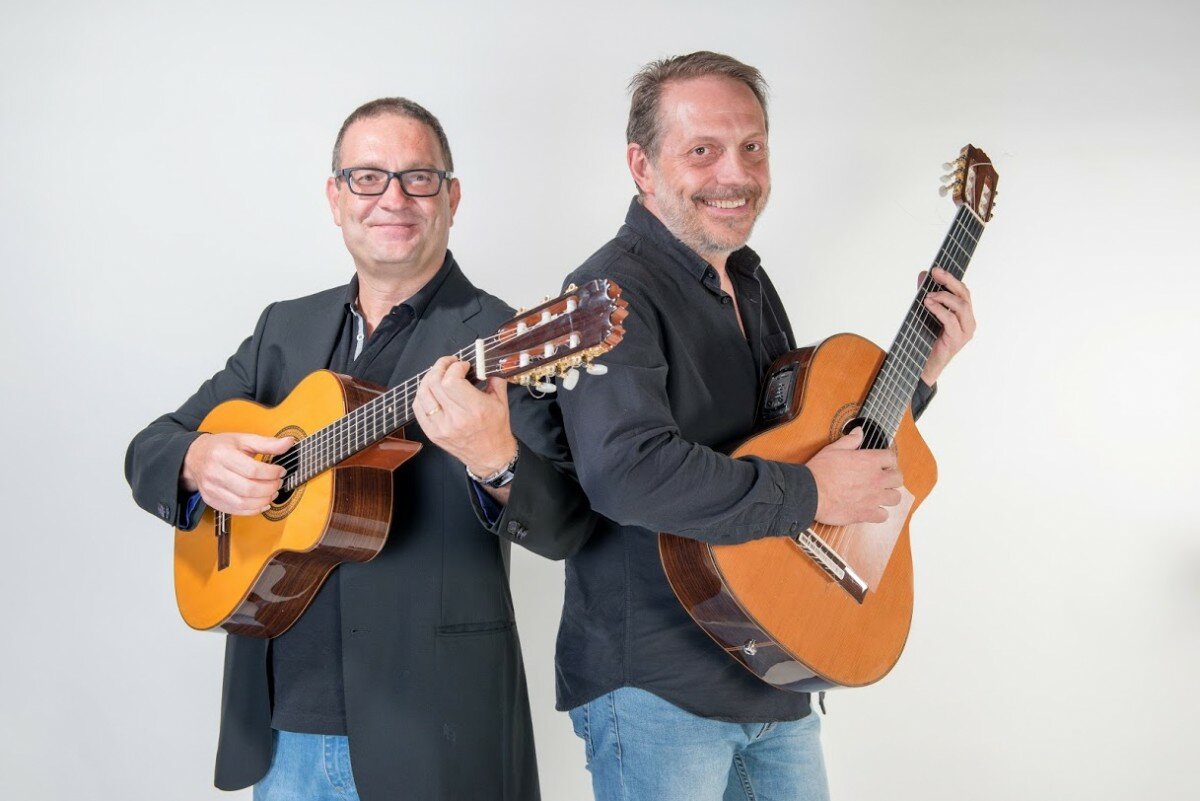 Javier Vidal y Salvador Núñez, integrantes del dúo Carpe Diem.