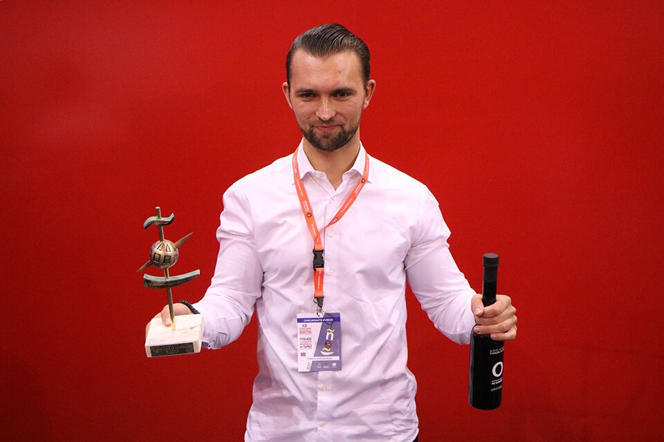 Oyvind Boe Dalelv, ganador del I Concurso Mundial de Tapas de Valladolid. FOTO: Gaspar Francés