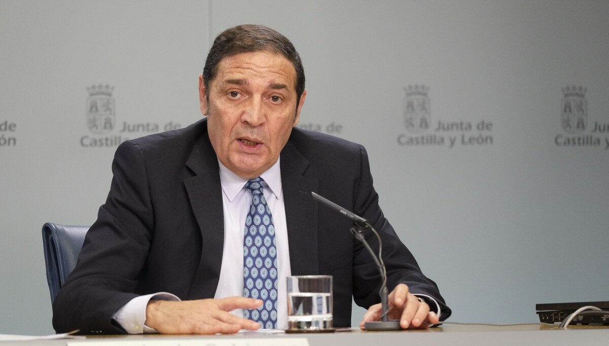 El consejero de Sanidad, Antonio María Sáez Aguado.