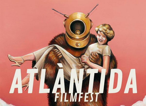 Cartel del festival de Cine Atlántida. Cartel del festival de Cine Atlántida.